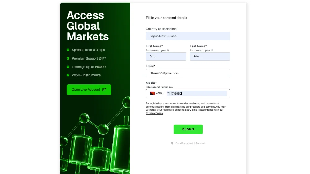 Demo Risk Simulation