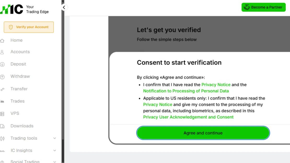 KYC Start